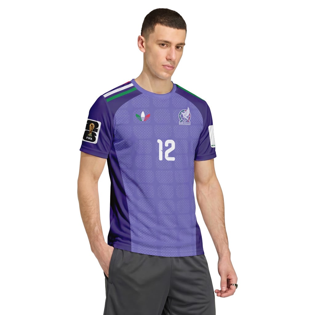 Rangel 12 AOP T-Shirt 2026 World Cup Mexico Away Goalkeeper Rangel 12 AOP T-Shirt 2026 World Cup Mexico Away Goalkeeper