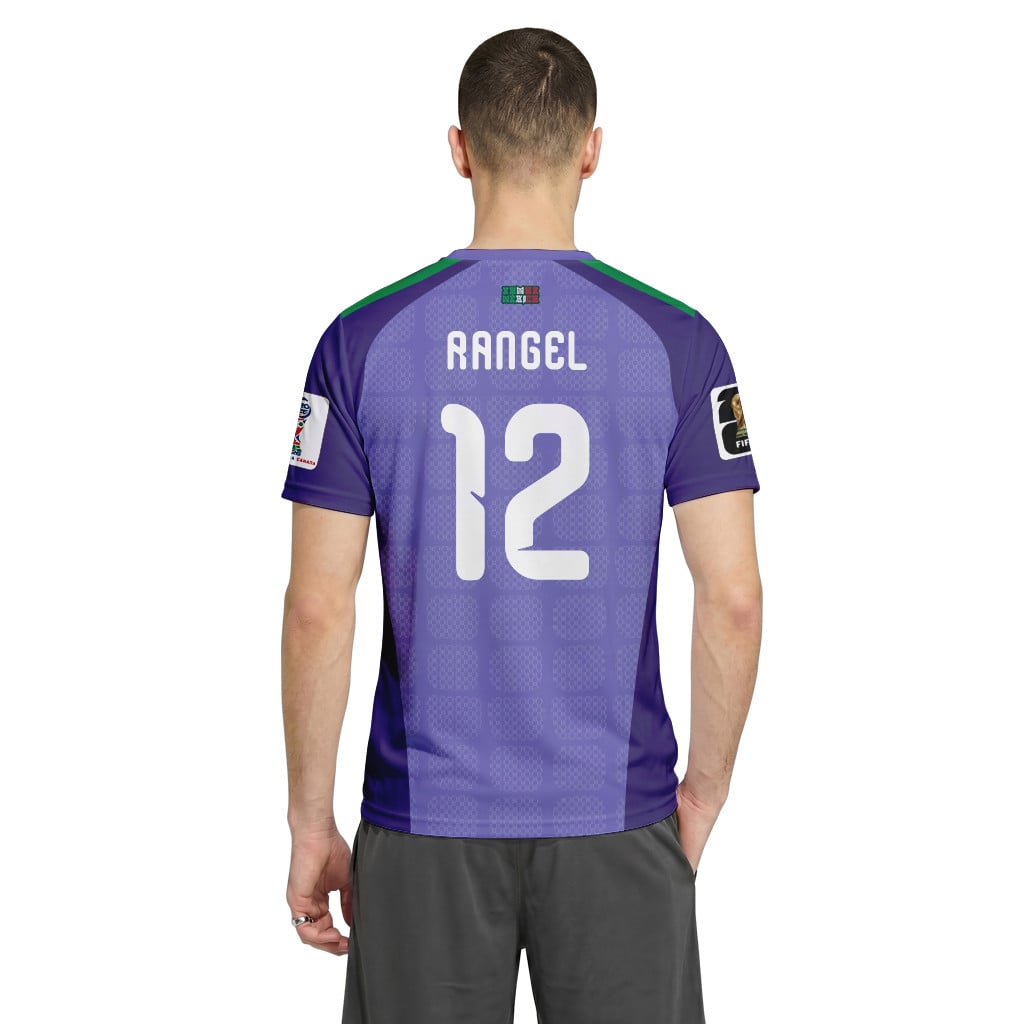 Rangel 12 AOP T-Shirt 2026 World Cup Mexico Away Goalkeeper Rangel 12 AOP T-Shirt 2026 World Cup Mexico Away Goalkeeper