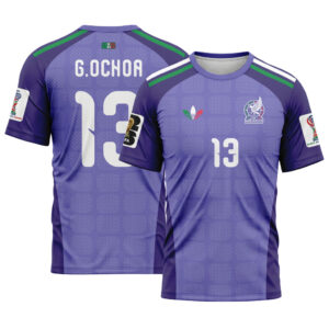 Ochoa 13 AOP T-Shirt 2026 World Cup Mexico Away Goalkeeper