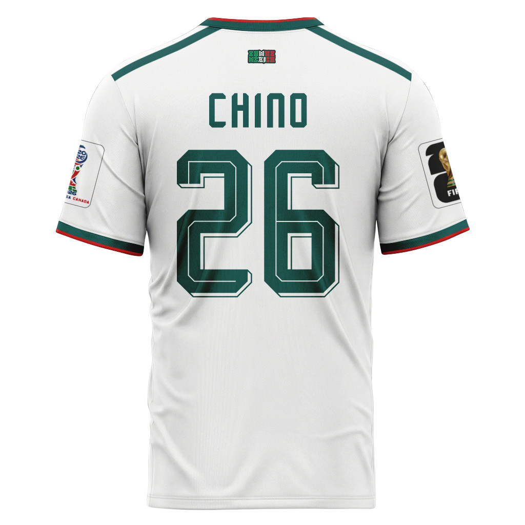 Chino 26 AOP T-Shirt 2026 World Cup Mexico Away Chino 26 AOP T-Shirt 2026 World Cup Mexico Away