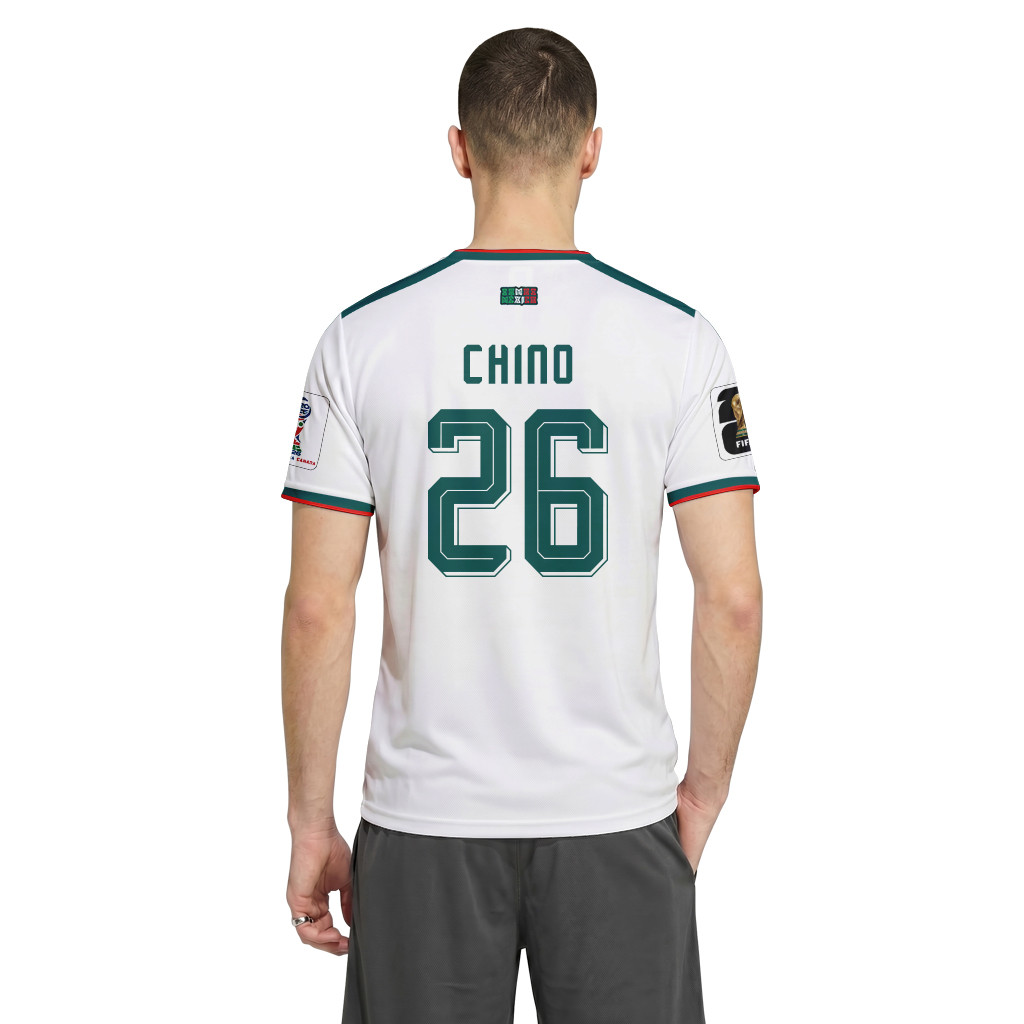 Chino 26 AOP T-Shirt 2026 World Cup Mexico Away Chino 26 AOP T-Shirt 2026 World Cup Mexico Away