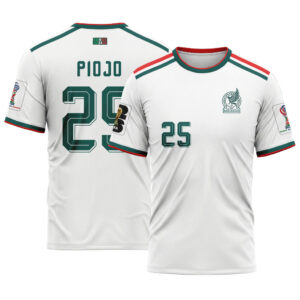 Piojo 25 AOP T-Shirt 2026 World Cup Mexico Away