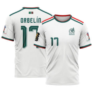 Orbel?n Pineda 17 AOP T-Shirt 2026 World Cup Mexico Away