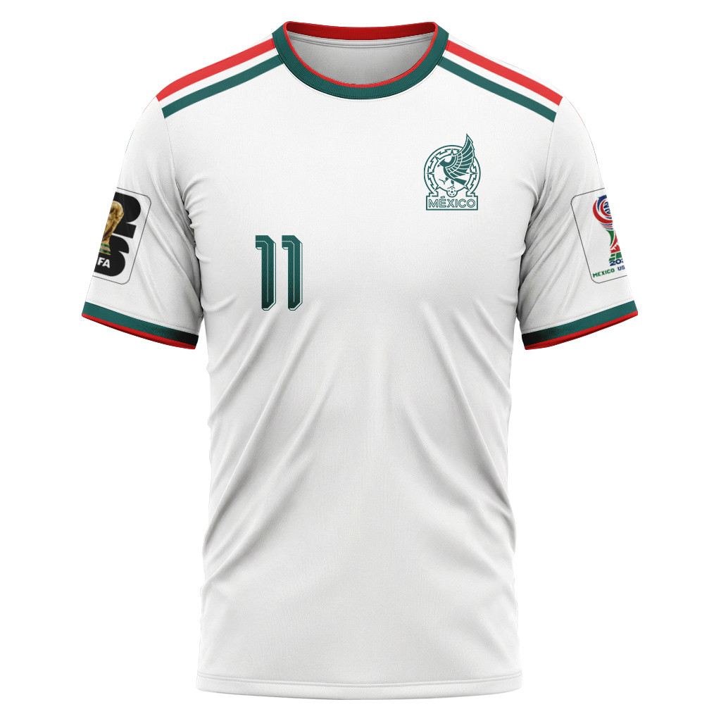 Chucky 11 AOP T-Shirt 2026 World Cup Mexico Away Chucky 11 AOP T-Shirt 2026 World Cup Mexico Away