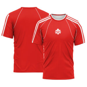 Canada Retro Home Red AOP T-Shirt ? Classic Stripe 2026