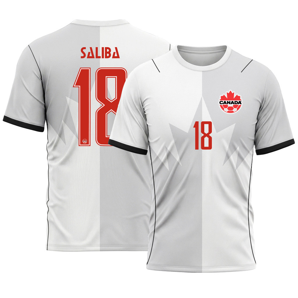 Saliba 18 AOP T-Shirt 2026 World Cup Canada Third Saliba 18 AOP T-Shirt 2026 World Cup Canada Third