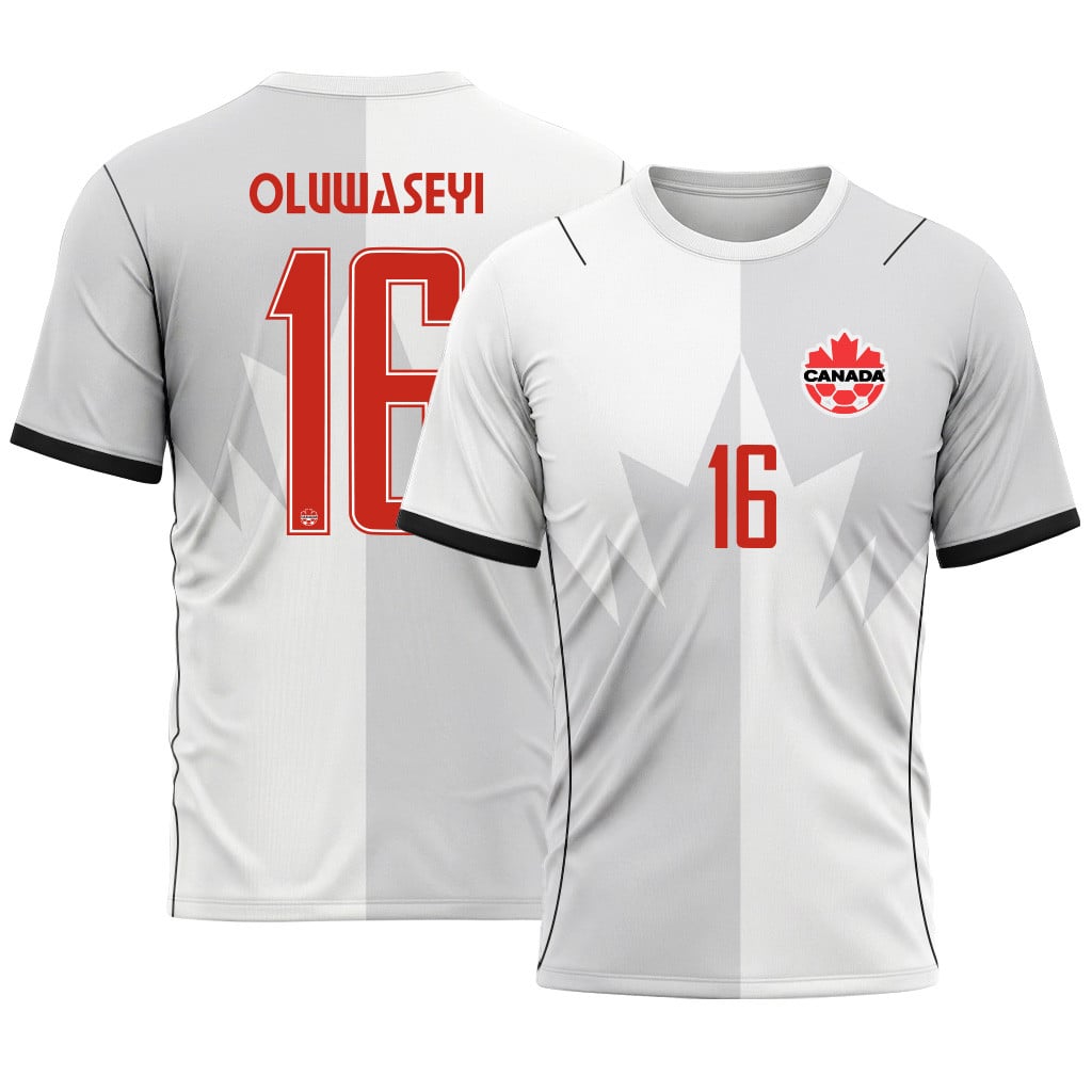 Oluwaseyi 16 AOP T-Shirt 2026 World Cup Canada Third Oluwaseyi 16 AOP T-Shirt 2026 World Cup Canada Third