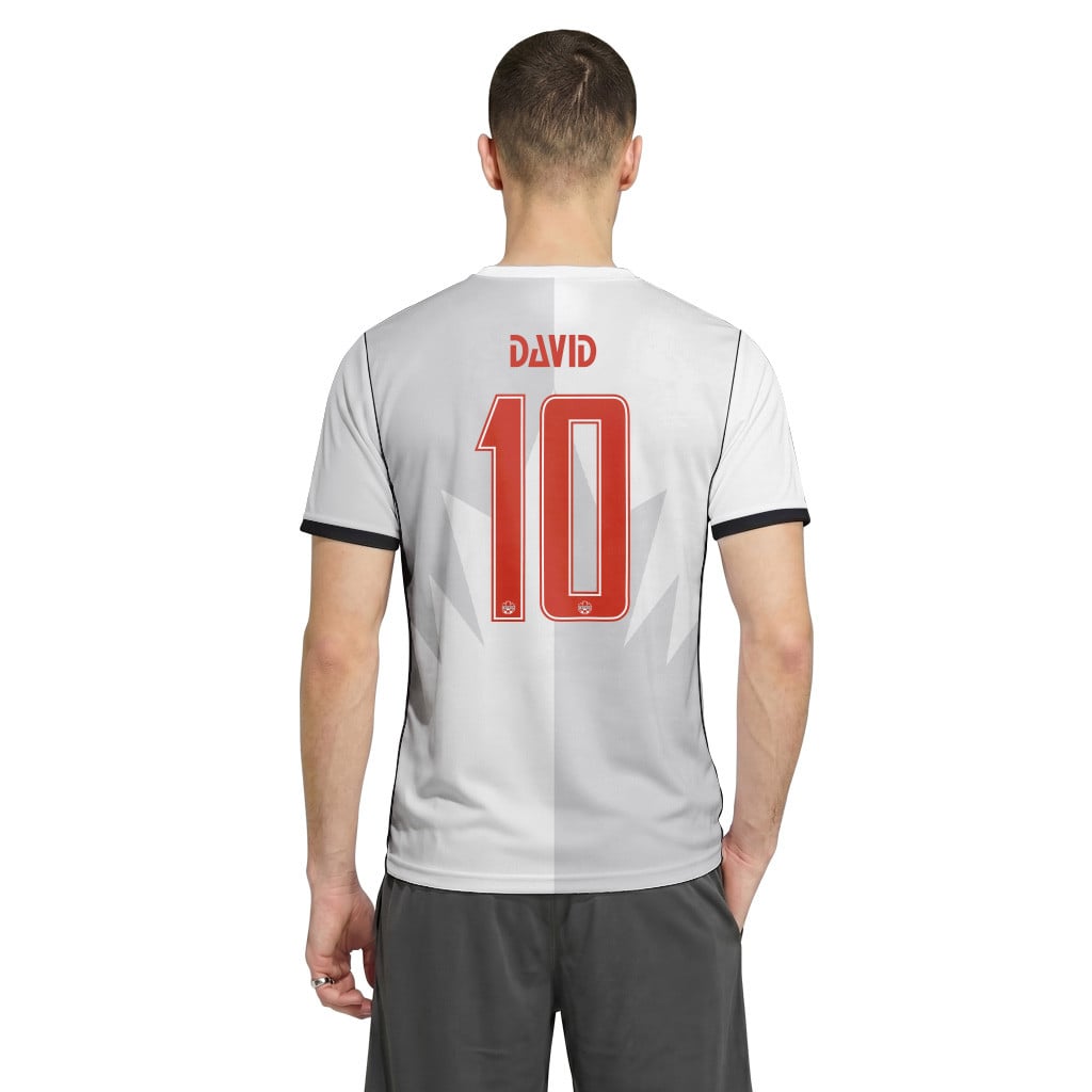 David 10 AOP T-Shirt 2026 World Cup Canada Third David 10 AOP T-Shirt 2026 World Cup Canada Third