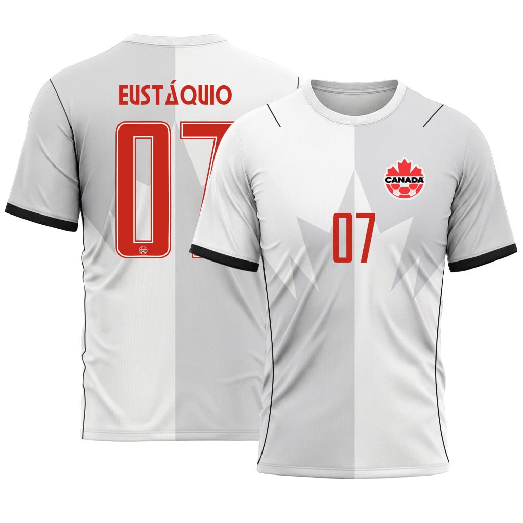 Eust?quio 7 AOP T-Shirt 2026 World Cup Canada Third Eust?quio 7 AOP T-Shirt 2026 World Cup Canada Third