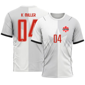 K. Miller 4  AOP T-Shirt 2026 World Cup Canada Third