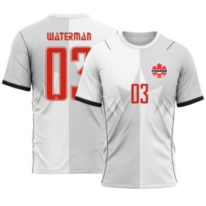 Waterman 3  AOP T-Shirt 2026 World Cup Canada Home