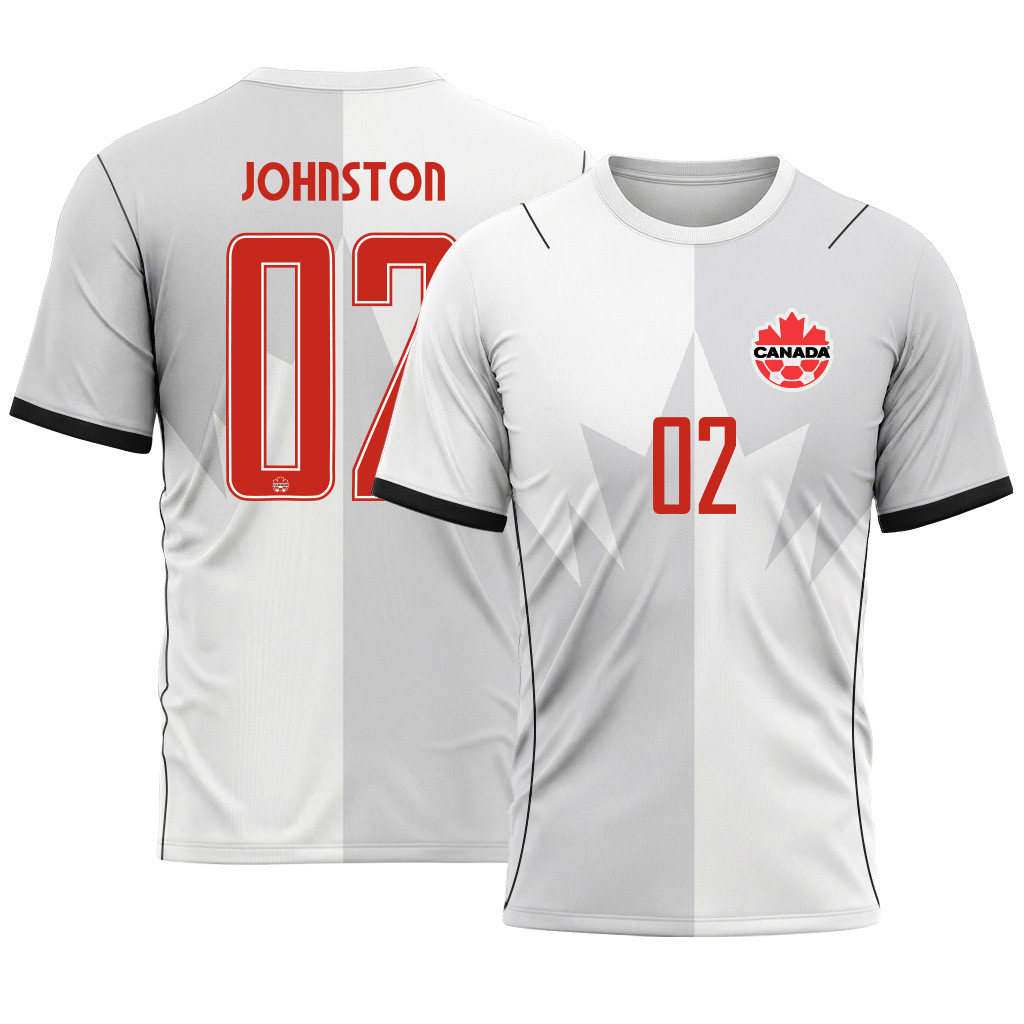 Johnston 2 AOP T-Shirt 2026 World Cup Canada Home Johnston 2 AOP T-Shirt 2026 World Cup Canada Home