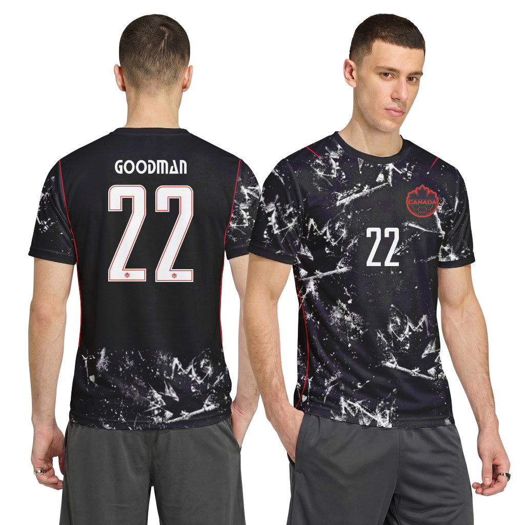 Goodman 22 2026 World Cup Canada Away AOP T-Shirt Goodman 22 2026 World Cup Canada Away AOP T-Shirt