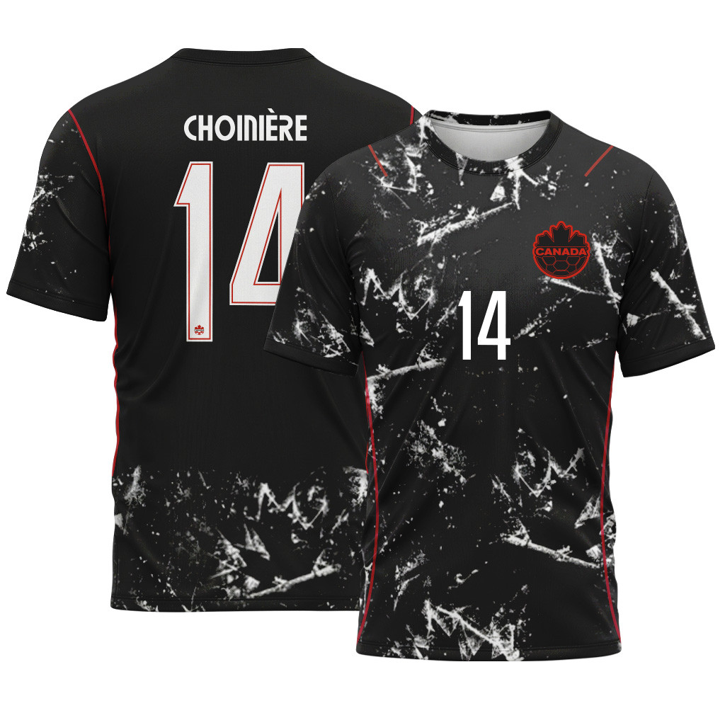 Choini?re 14 2026 World Cup Canada Away AOP T-Shirt Choini?re 14 2026 World Cup Canada Away AOP T-Shirt