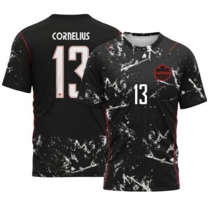Cornelius 13 2026 World Cup Canada Away AOP T-Shirt