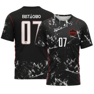 Eust?quio 7 2026 World Cup Canada Away AOP T-Shirt