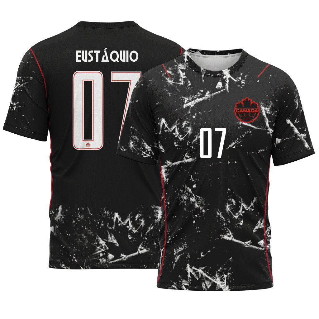Eust?quio 7 2026 World Cup Canada Away AOP T-Shirt Eust?quio 7 2026 World Cup Canada Away AOP T-Shirt