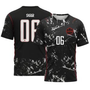 Sigur 6 2026 World Cup Canada Away AOP T-Shirt