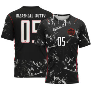 Marshall-Rutty 5 2026 World Cup Canada Away AOP T-Shirt
