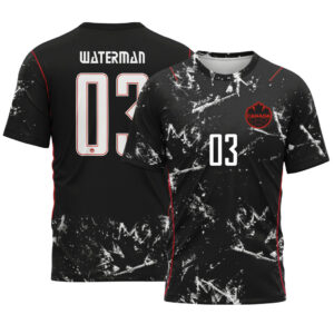 Waterman 3 2026 World Cup Canada Away AOP T-Shirt
