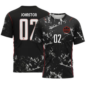 Johnston 2 2026 World Cup Canada Away AOP T-Shirt