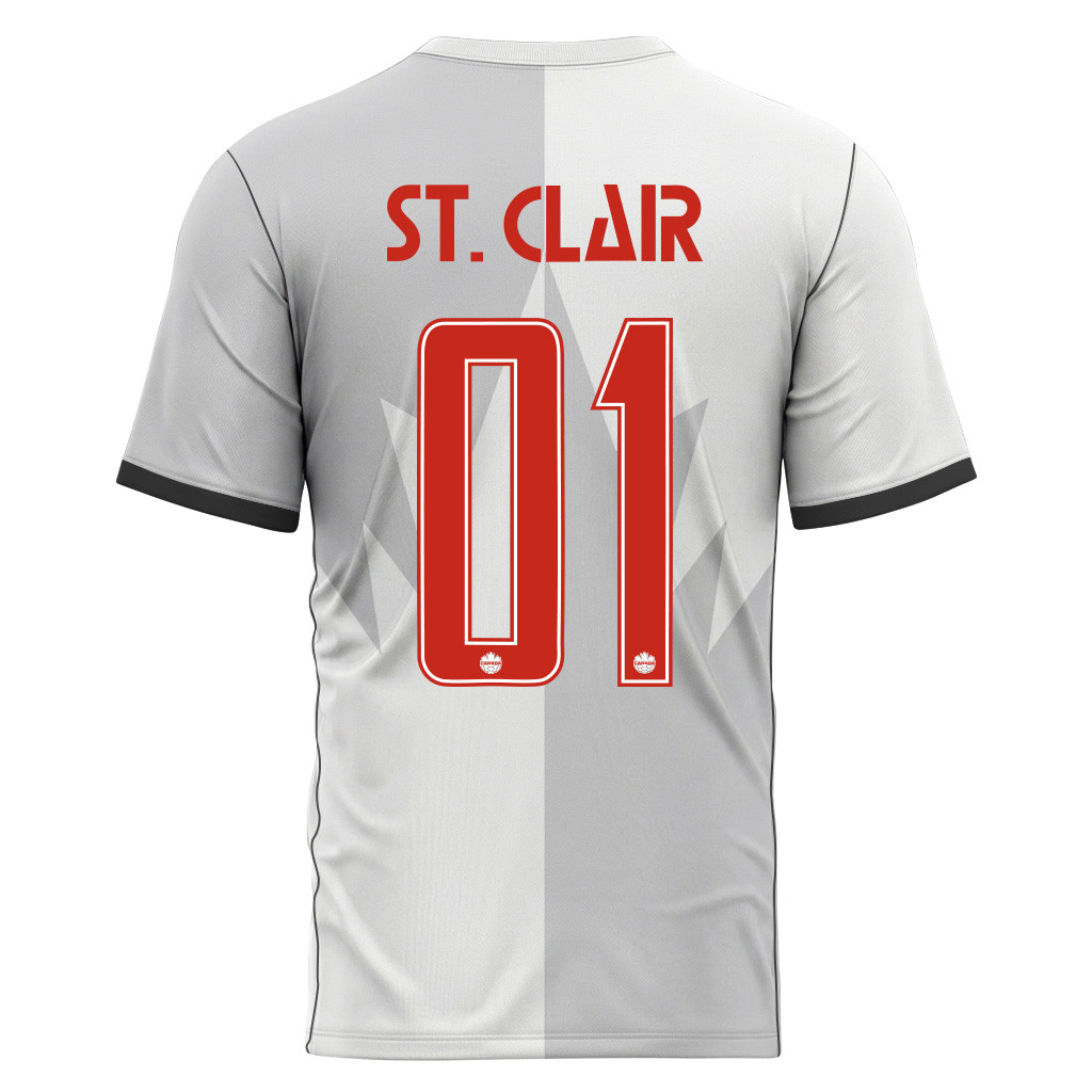 Dayne St. Clair 01 AOP T-Shirt 2026 World Cup Canada Third Dayne St. Clair 01 AOP T-Shirt 2026 World Cup Canada Third