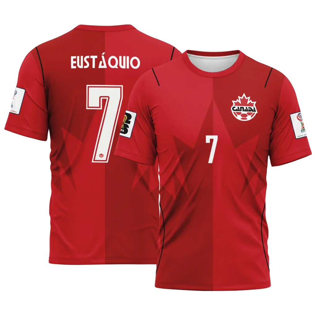Eust?quio 7 AOP T-Shirt Canada World Cup 2026 Home Eust?quio 7 AOP T-Shirt Canada World Cup 2026 Home