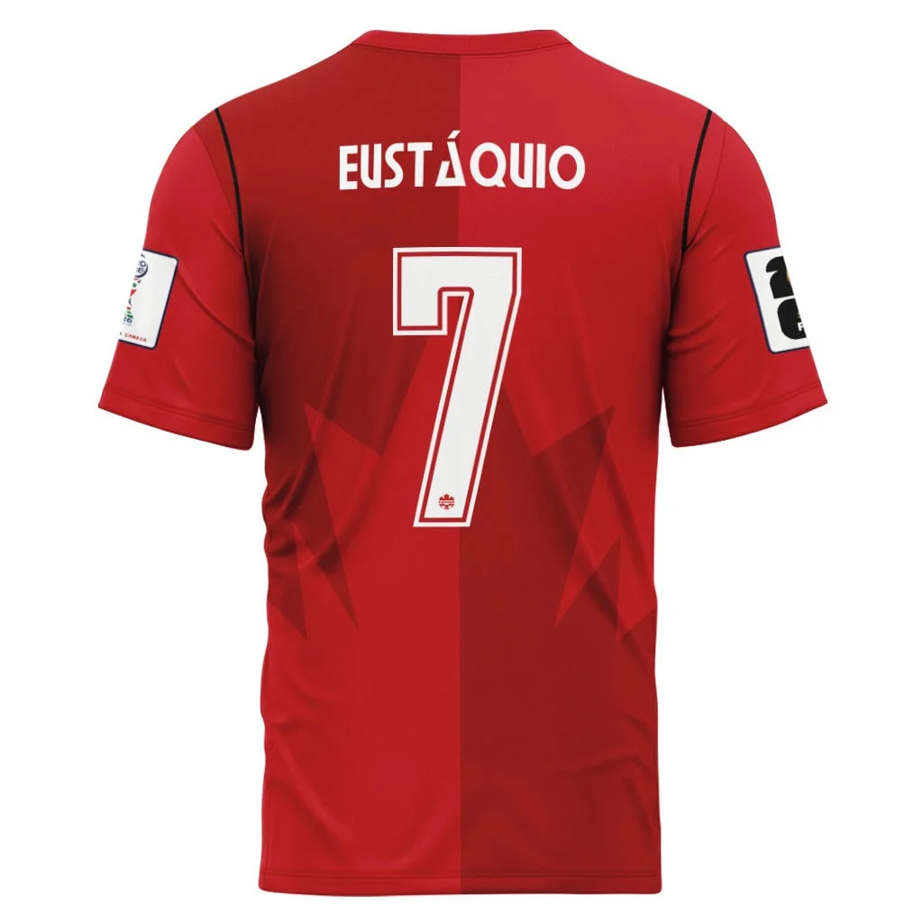 Eust?quio 7 AOP T-Shirt Canada World Cup 2026 Home Eust?quio 7 AOP T-Shirt Canada World Cup 2026 Home