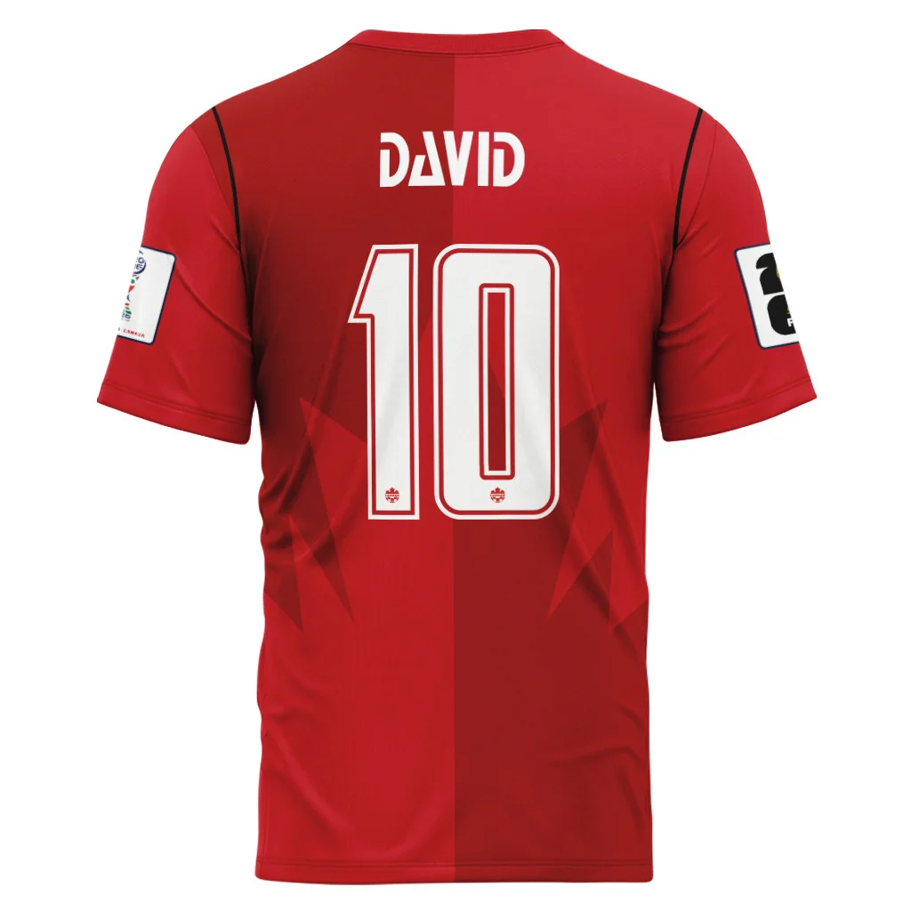 David 10 AOP T-Shirt Canada World Cup 2026 Home David 10 AOP T-Shirt Canada World Cup 2026 Home