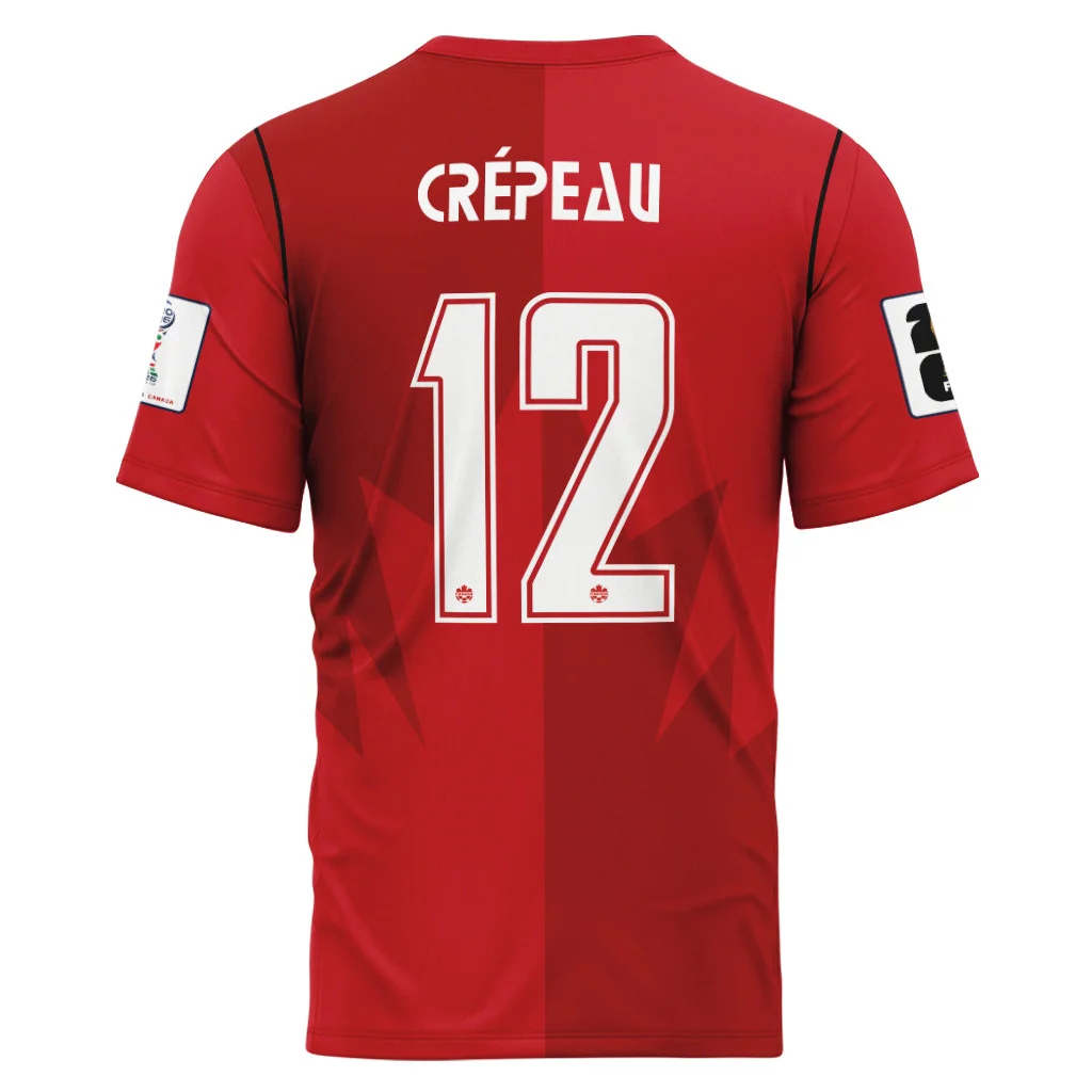 Cr?peau 12 AOP T-Shirt Canada World Cup 2026 Home Cr?peau 12 AOP T-Shirt Canada World Cup 2026 Home