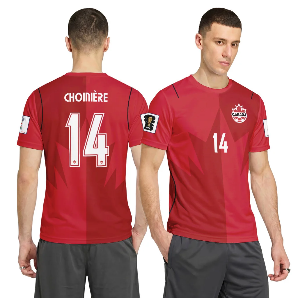 Choini?re 14 AOP T-Shirt Canada World Cup 2026 Home Choini?re 14 AOP T-Shirt Canada World Cup 2026 Home