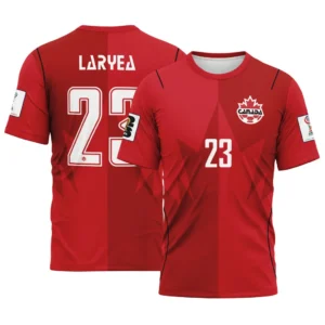 Laryea 23 AOP T-Shirt Canada World Cup 2026 Home