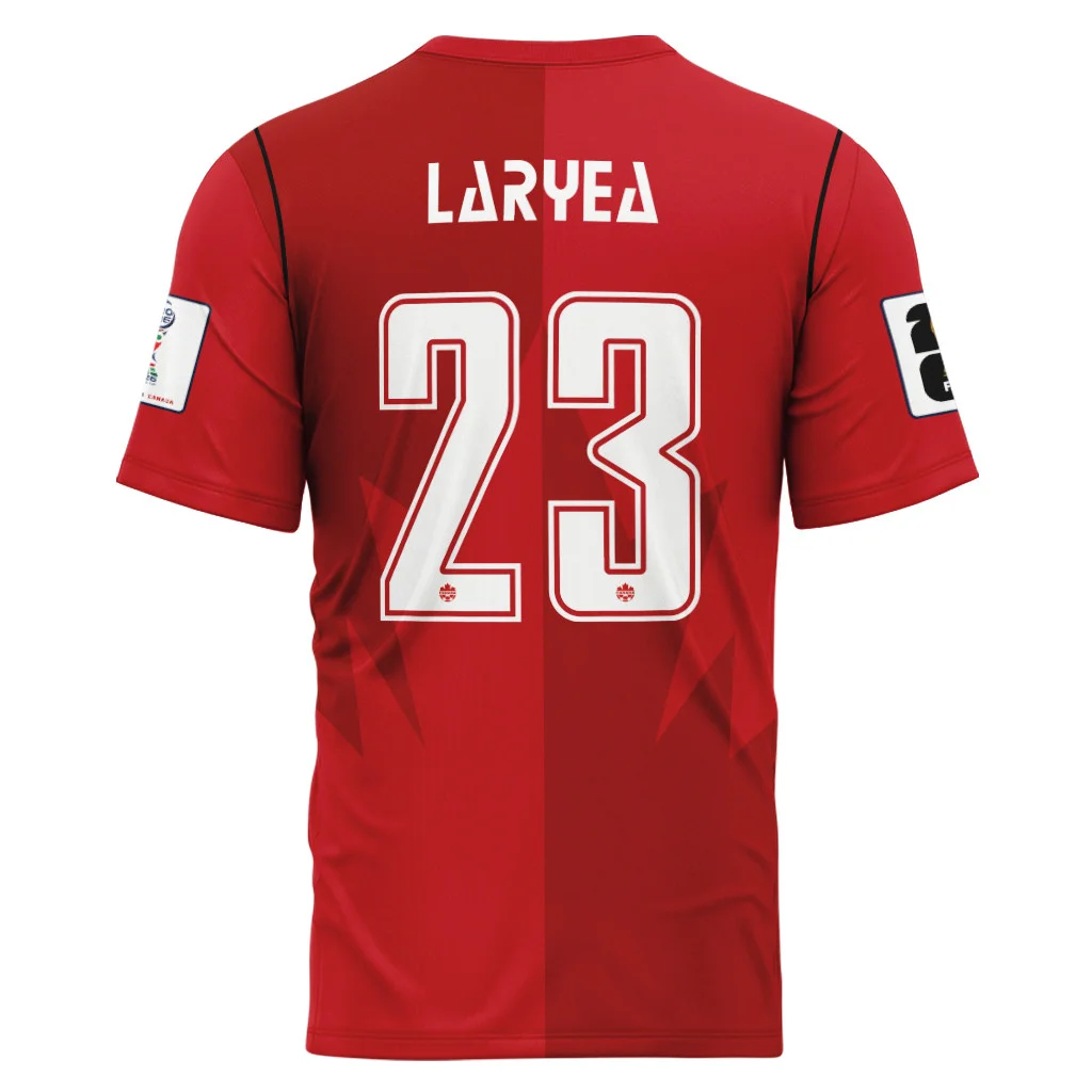 Laryea 23 AOP T-Shirt Canada World Cup 2026 Home Laryea 23 AOP T-Shirt Canada World Cup 2026 Home