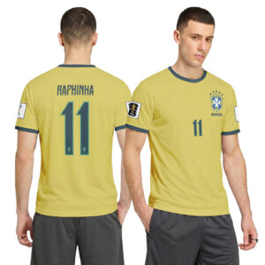 Raphinha 11 2026 World Cup Brazil Home AOP T-Shirt 1 1777888941445.jpg