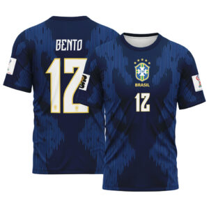 Bento 12  AOP T-Shirt 2026 World Cup Brazil Away