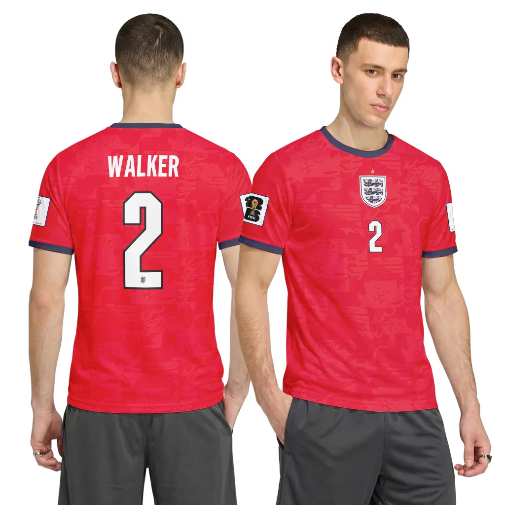 Walker 2 Away AOP T-Shirt 2026 World Cup England Walker 2 Away AOP T-Shirt 2026 World Cup England