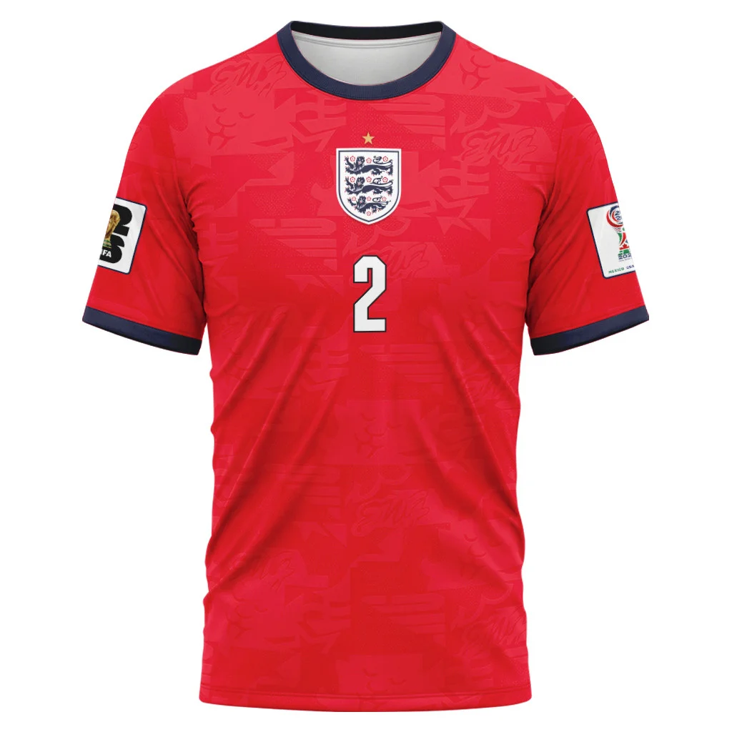 Walker 2 Away AOP T-Shirt 2026 World Cup England Walker 2 Away AOP T-Shirt 2026 World Cup England