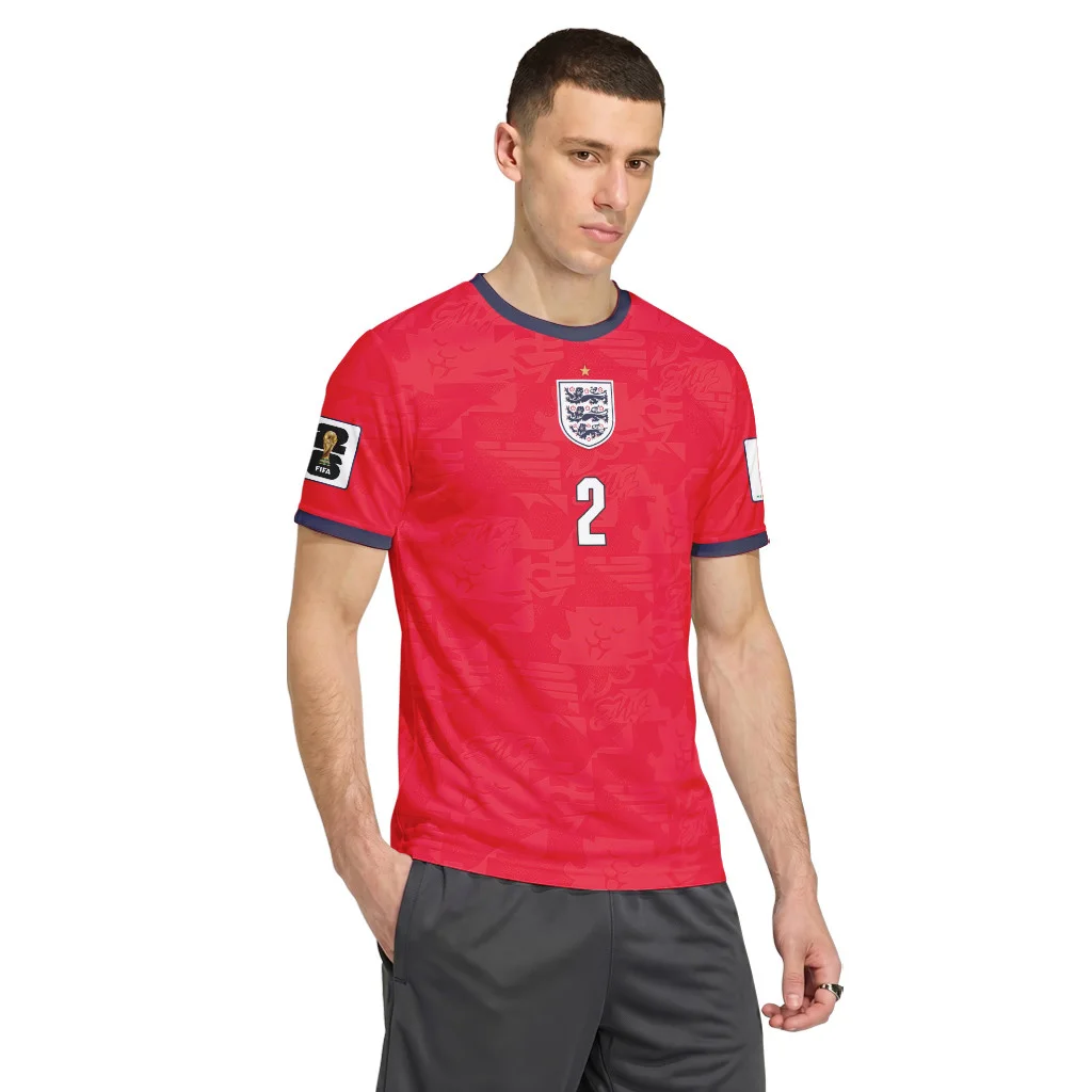 Walker 2 Away AOP T-Shirt 2026 World Cup England Walker 2 Away AOP T-Shirt 2026 World Cup England