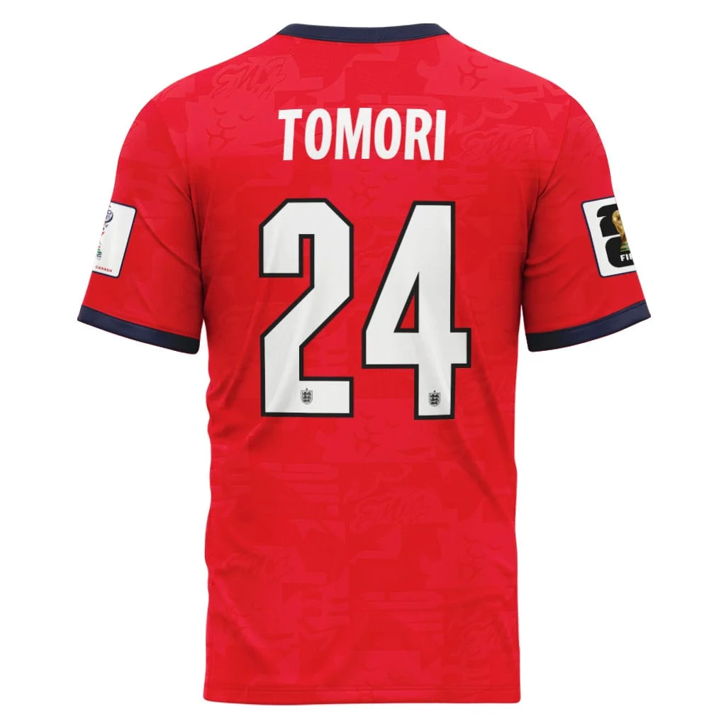 Tomori 24 Away AOP T-Shirt 2026 World Cup England Tomori 24 Away AOP T-Shirt 2026 World Cup England
