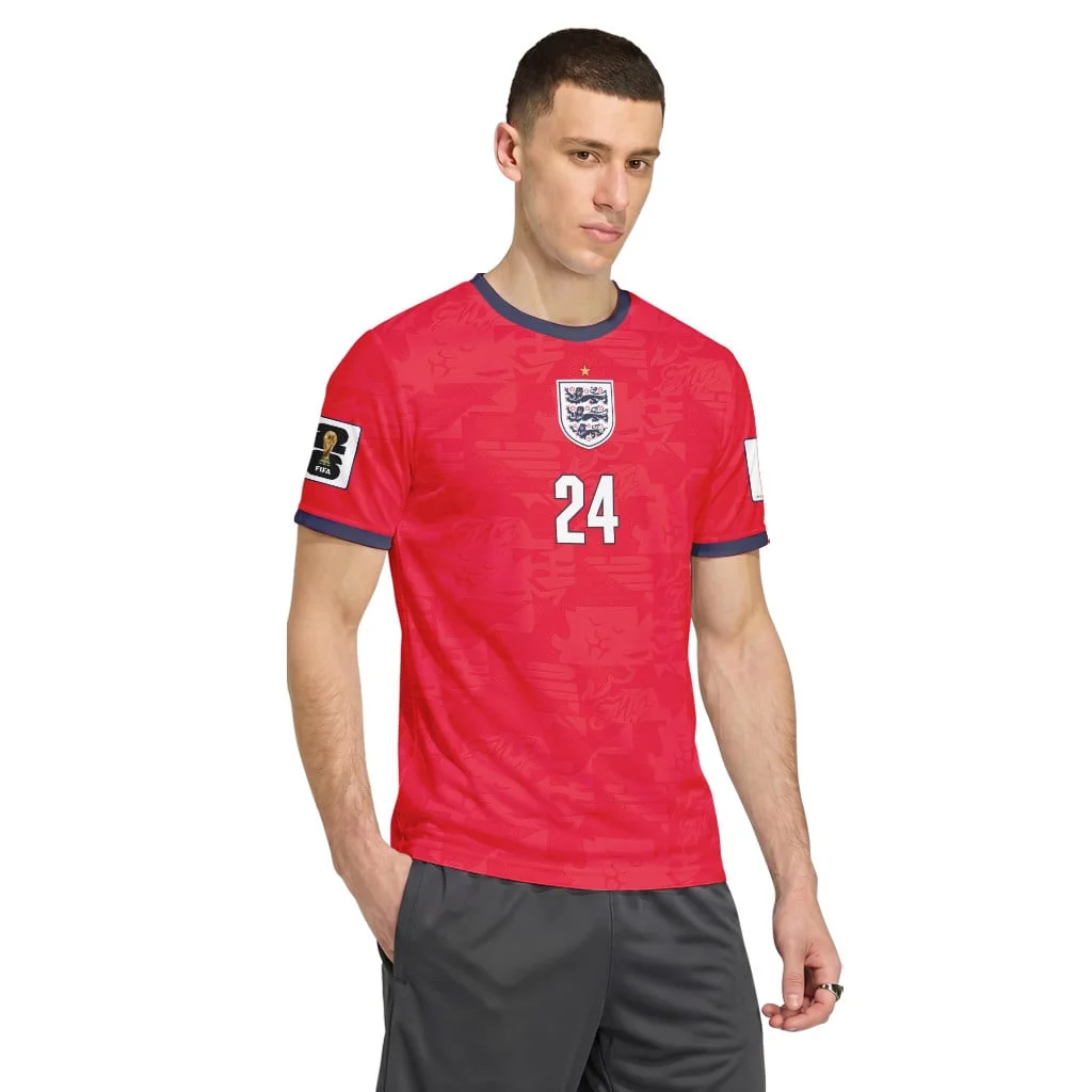 Tomori 24 Away AOP T-Shirt 2026 World Cup England Tomori 24 Away AOP T-Shirt 2026 World Cup England