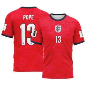 Pope 13  Away AOP T-Shirt 2026 World Cup England
