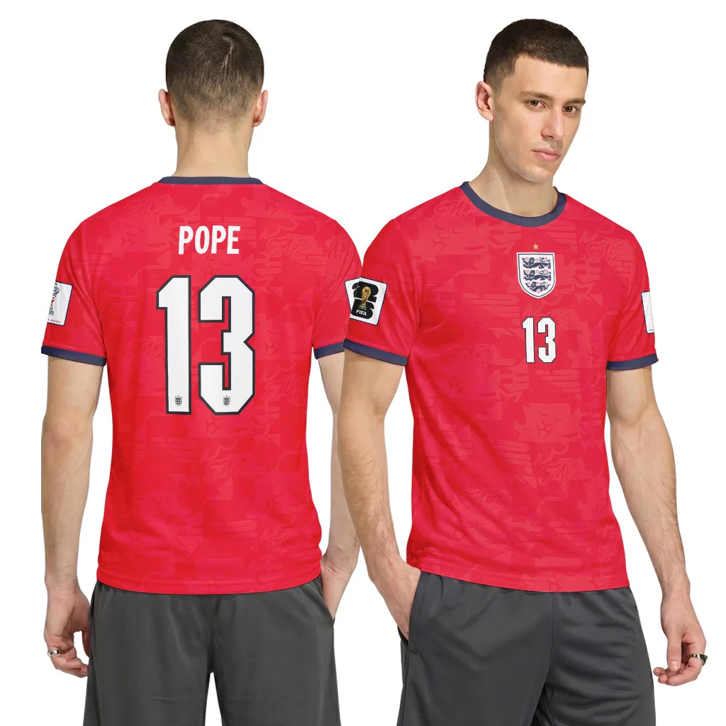 Pope 13 Away AOP T-Shirt 2026 World Cup England Pope 13 Away AOP T-Shirt 2026 World Cup England