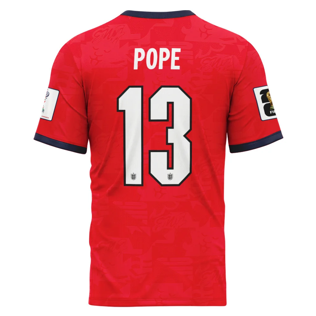 Pope 13 Away AOP T-Shirt 2026 World Cup England Pope 13 Away AOP T-Shirt 2026 World Cup England