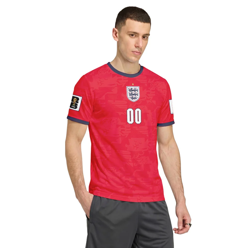 England 2026 World Cup Away Personalized AOP T-Shirt England 2026 World Cup Away Personalized AOP T-Shirt