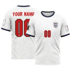 England 2026 World Cup Home Personalized AOP T-Shirt