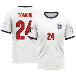 Tomori 24  Home AOP T-Shirt 2026 World Cup England