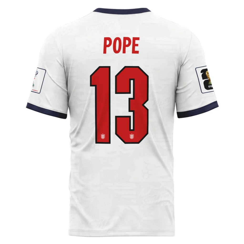 Pope 13 Home AOP T-Shirt 2026 World Cup England Pope 13 Home AOP T-Shirt 2026 World Cup England