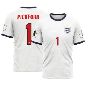 Pickford 1  Home AOP T-Shirt 2026 World Cup England