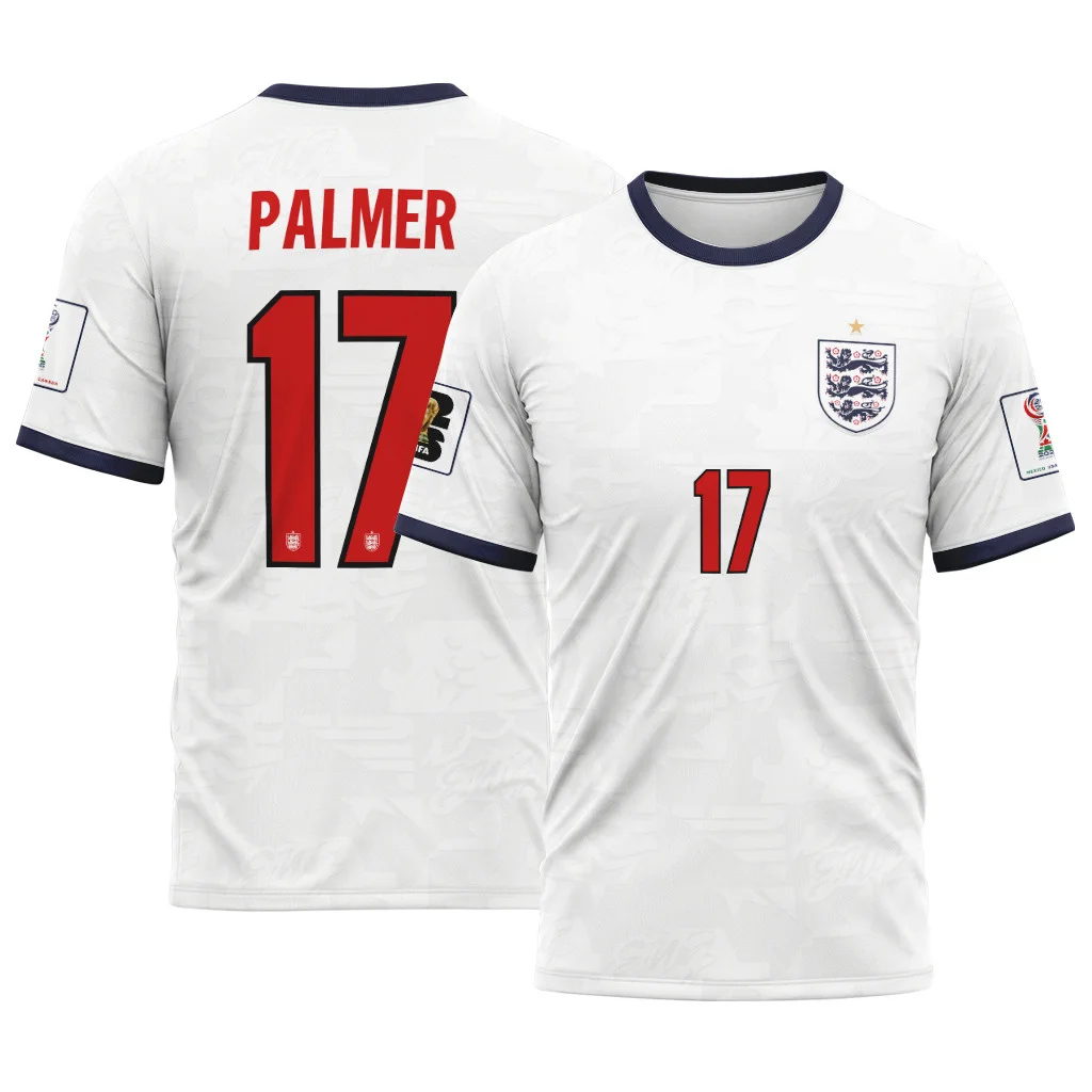 Palmer 17 Home AOP T-Shirt 2026 World Cup England Palmer 17 Home AOP T-Shirt 2026 World Cup England