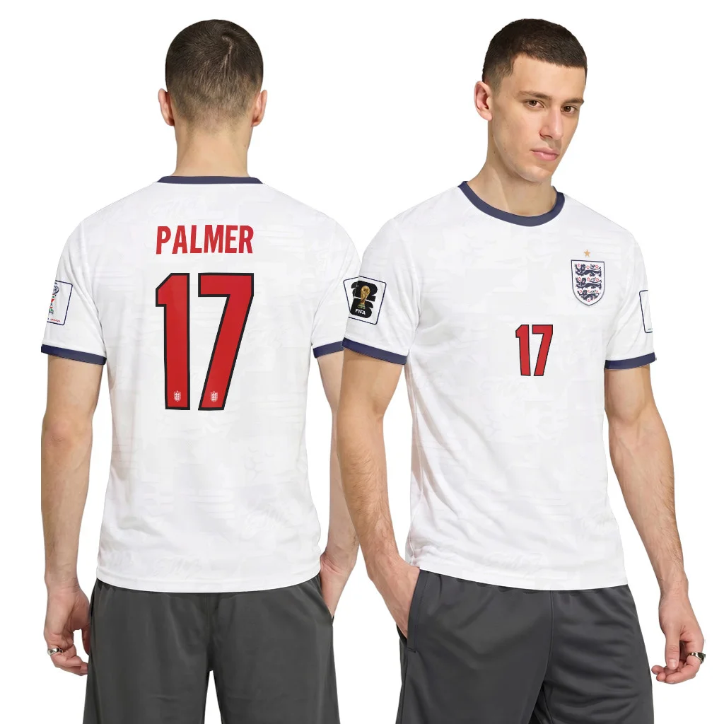 Palmer 17 Home AOP T-Shirt 2026 World Cup England Palmer 17 Home AOP T-Shirt 2026 World Cup England
